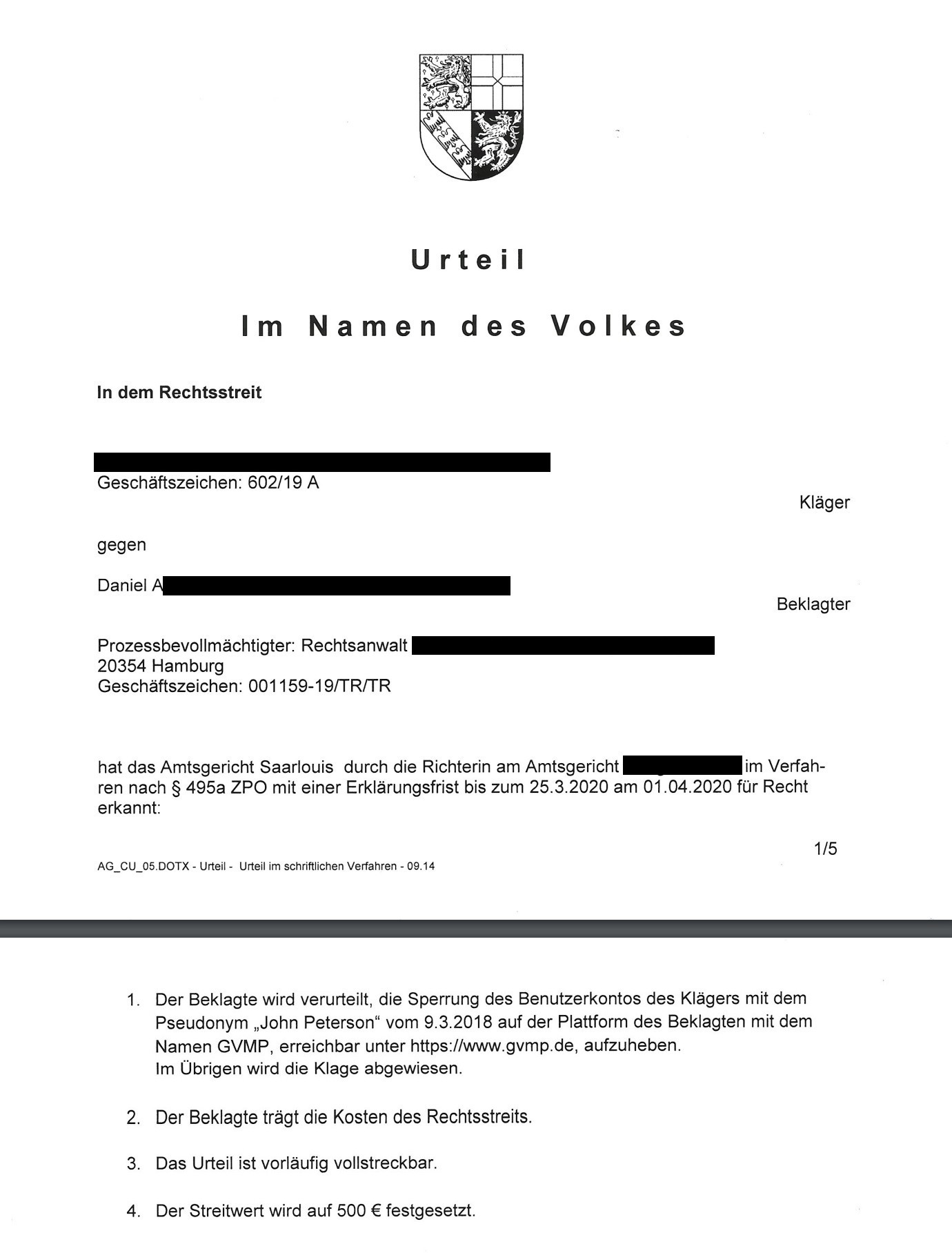 Urteil